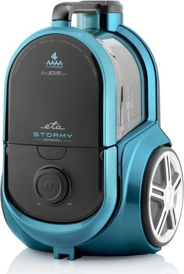 Sesalnik za dom ETA, črn in turkiz