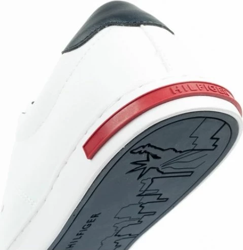 Čevlji za moške, Tommy Hilfiger Essential M FM0FM04047YBR, beli