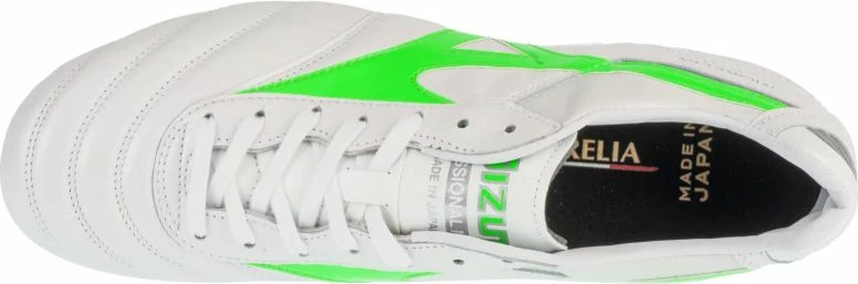 Čizme za nogomet Mizuno Morelia II Japan, bele, uniseks