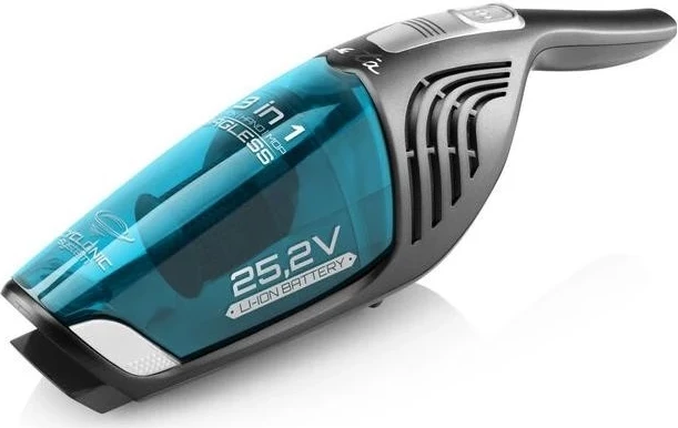 Vertikalni sesalnik z vlažnim brisanjem Moneto II Aqua+ 25,2 V, ETA, črn