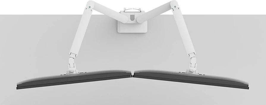 Krmilni nosilec za dva zaslona Neomounts DS70-250WH2, Clamp/Grommet, do 9 kg, 17"-32", belo Krmilni nosilec za dva zaslona Neomounts DS70-250WH2, Clamp/Grommet, do 9 kg, 17"-32", belo