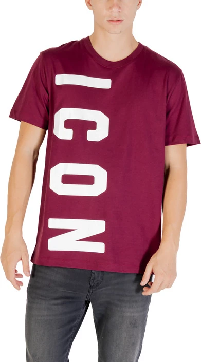 Majica za moške Icon, bordeaux