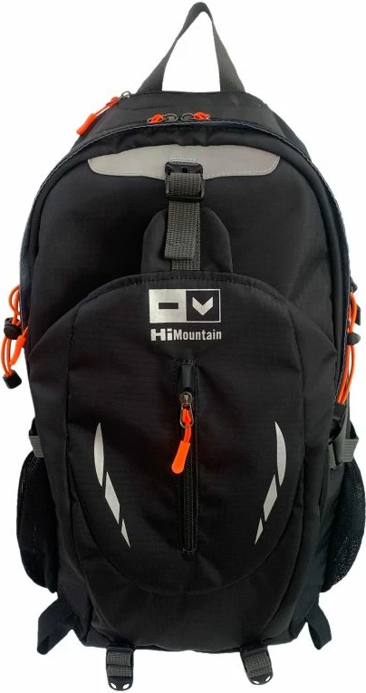 Nahrbtnik za moške in ženske Hi Mountain Terra 35L, črn/oranžen