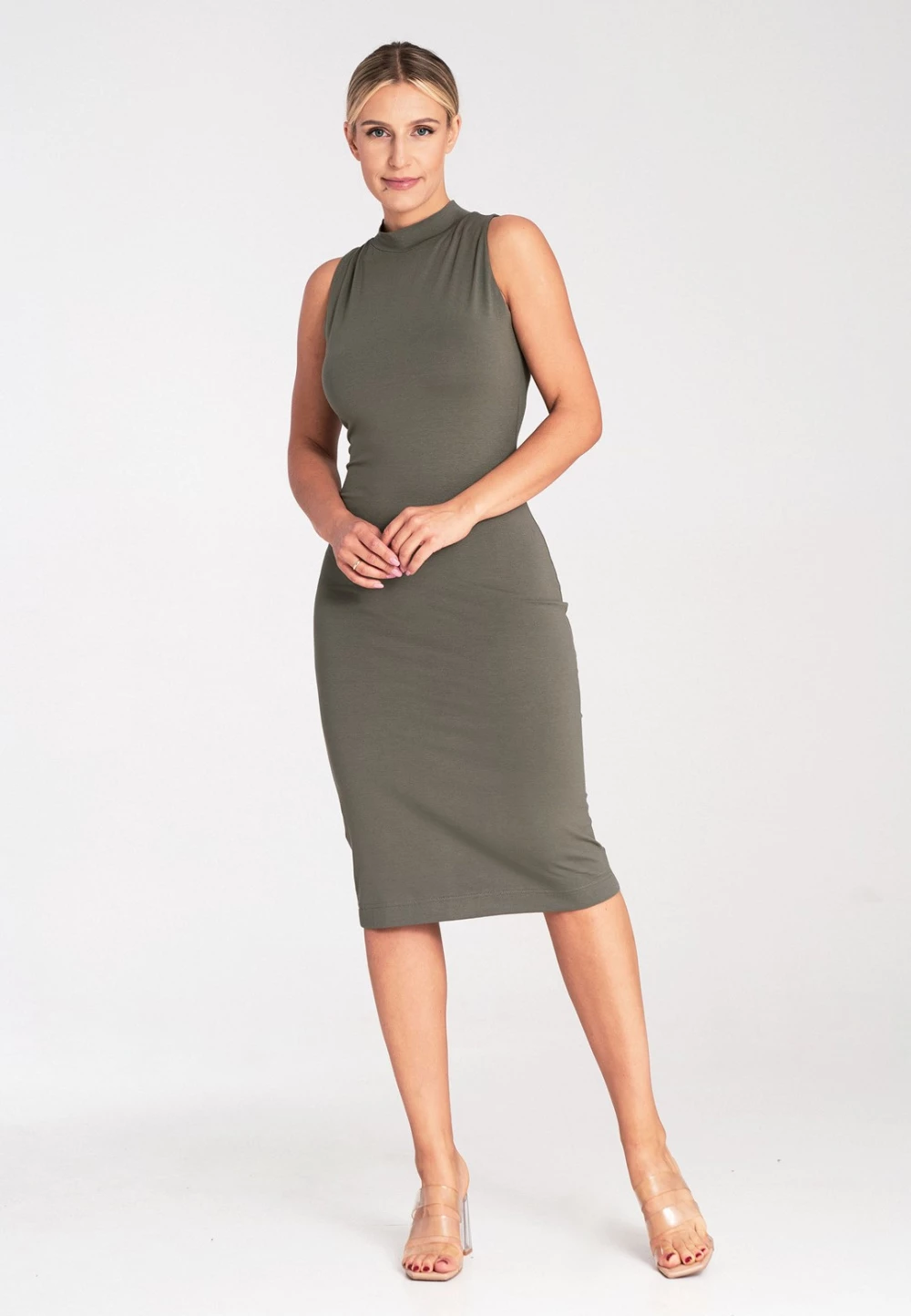 Obleka Figl 204339, zelena