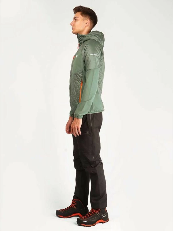 Gorska jakna Ortles Hybrid, Salewa, moška, zelena
