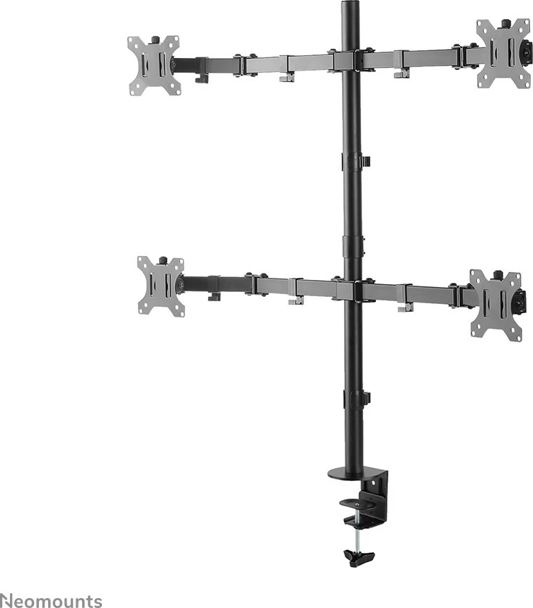 Krmilna roka za 4 monitorje Neomounts FPMA-D550D4BLACK, 13-32", nastavljiva višina, črna Krmilna roka za 4 monitorje Neomounts FPMA-D550D4BLACK, 13-32", nastavljiva višina, črna