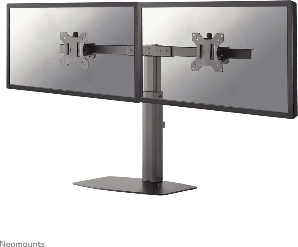 Nosilec za monitor za dva zaslona 27", Neomounts FPMA-D865DBLACK, črn