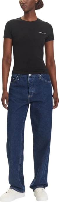 Majica za ženske Tommy Hilfiger Jeans, črna