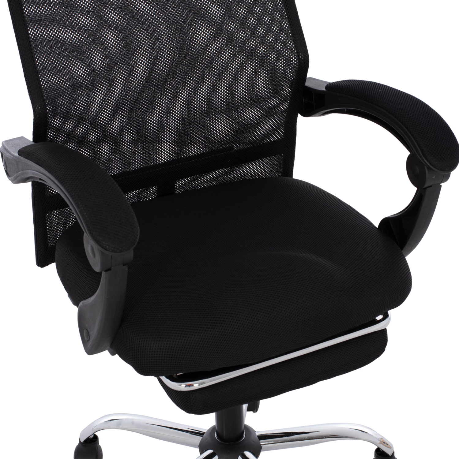 Pisarniški stol črne barve FH1159.01 57x57x122 cm