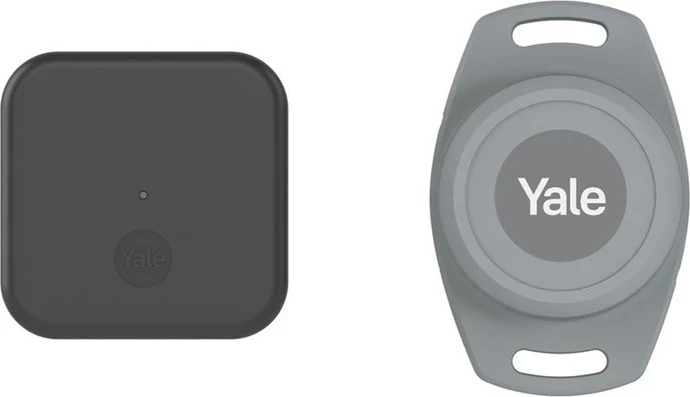 Senzor in magnet za odpiranje garažnih vrat Yale 05/102330/BW, črn