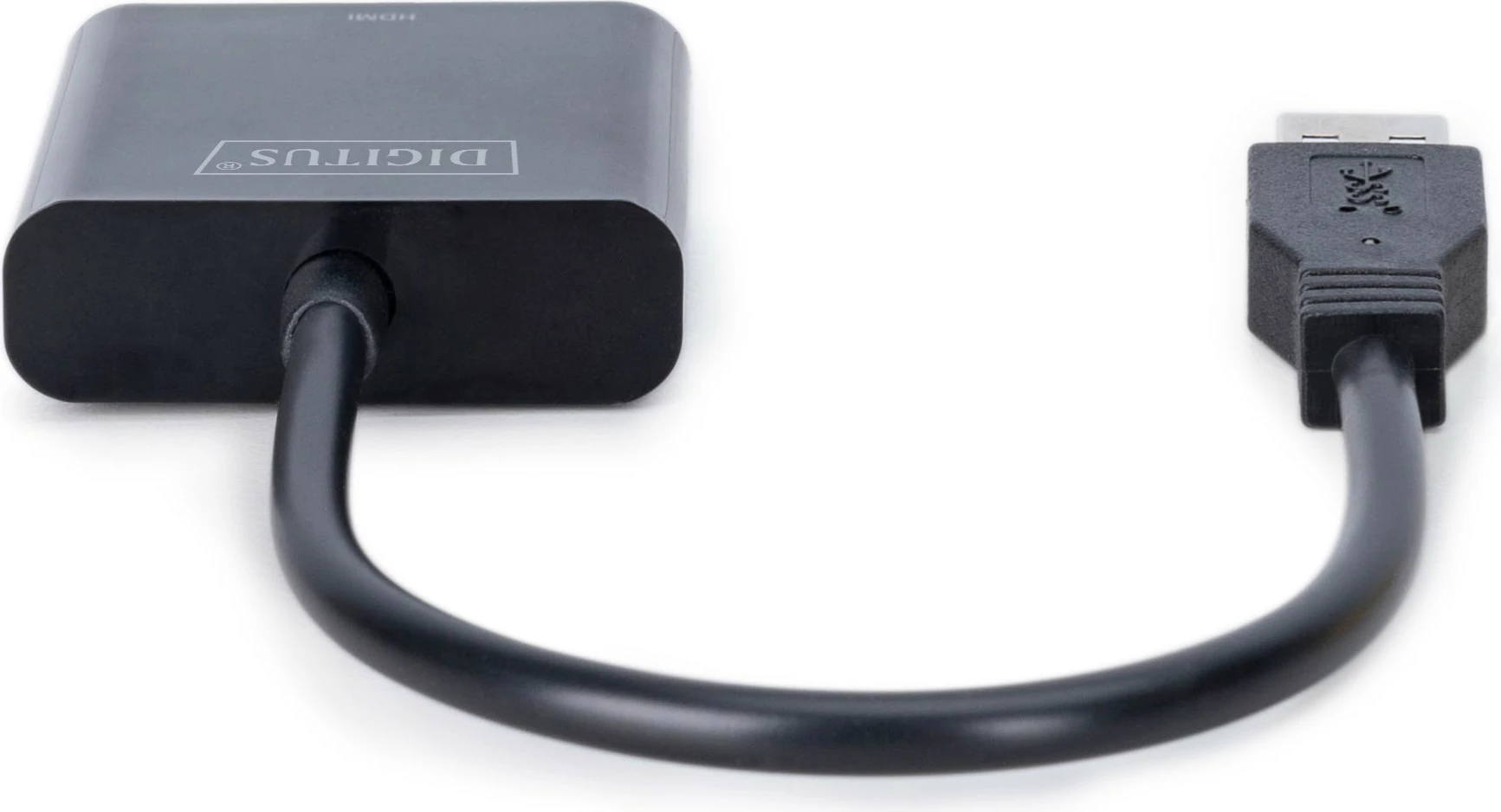 Adapter USB 3.0 v HDMI Digitus do 1080p, črn