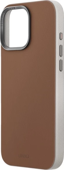 Zaščitni ovitek UNIQ Lyden DS za iPhone 16 Pro 6,3", MagClick, karamel/ivory