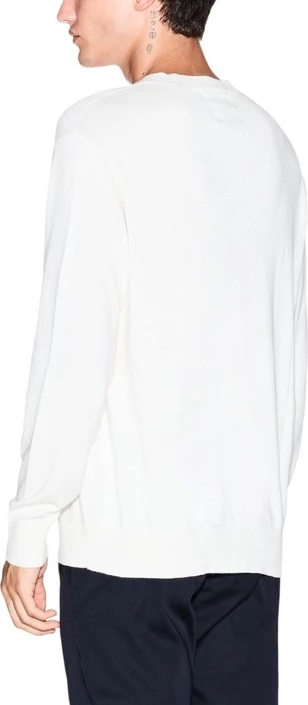 Pletenina za moške Armani Exchange, bela