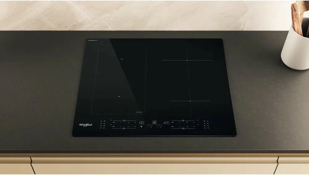 Indukcijska plošča, 4 kuhališča, na dotik, črna, Whirlpool WLB4060CPNE