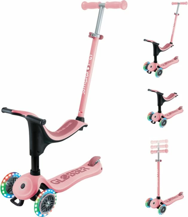 Multifunkcijski skiro za otroke, Globber, zelen