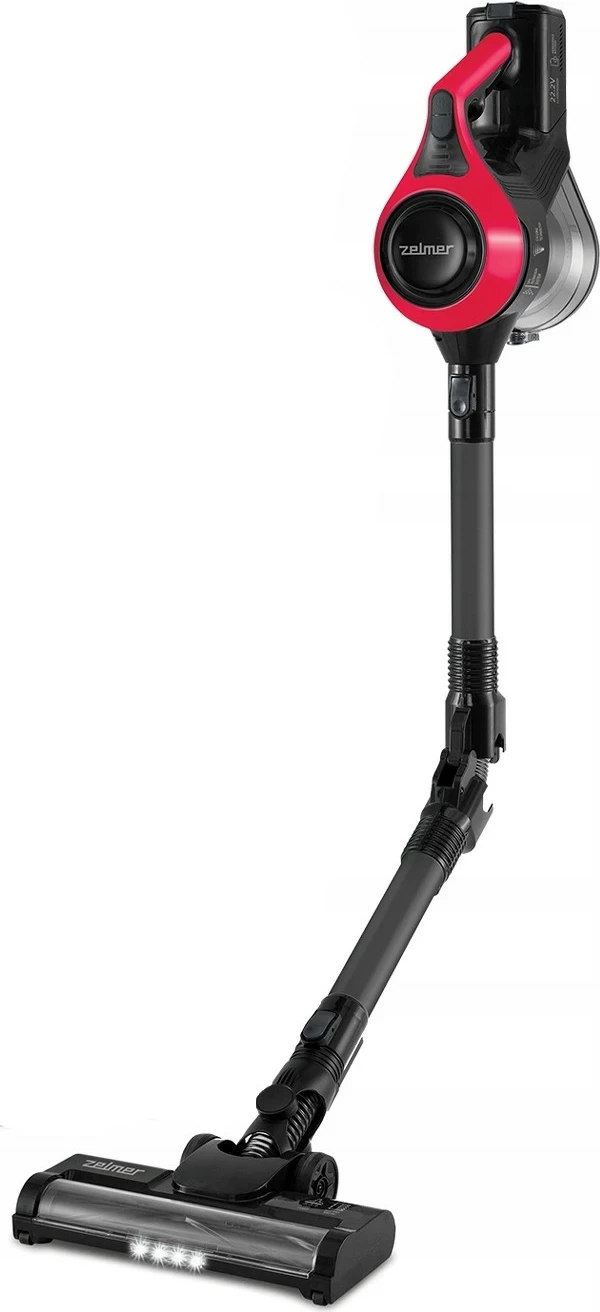 Brezžični sesalnik Zelmer ZSVC511DF, 22 V, črno-rdeč