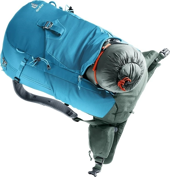 Nahrbtnik Deuter Trail Pro 33, 33 L, poliester, moder