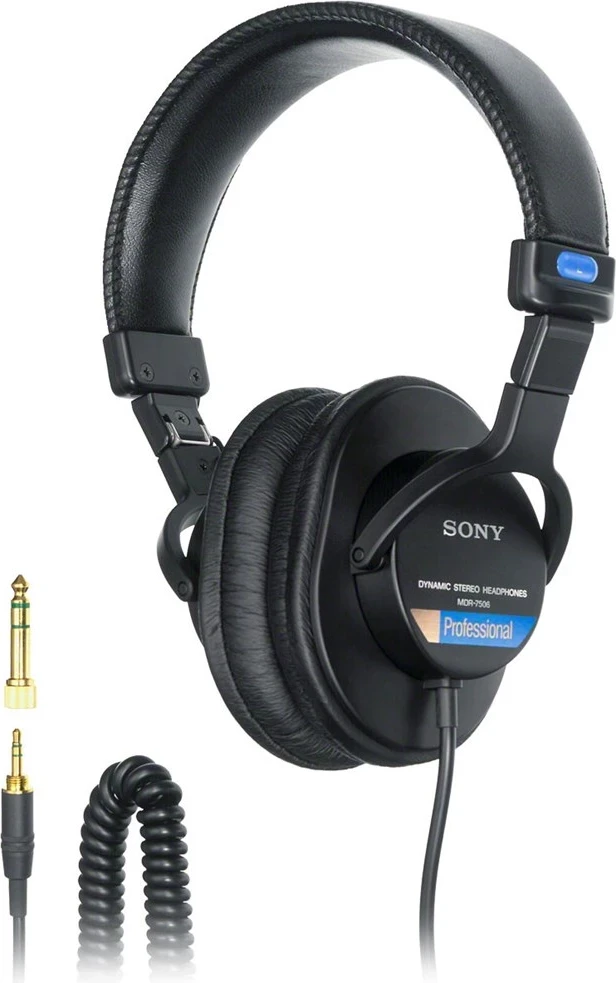 Slušalke Sony MDR7506, črne