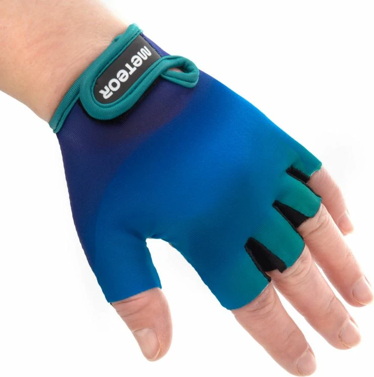 Otroške rokavice za kolesarjenje Meteor, modre