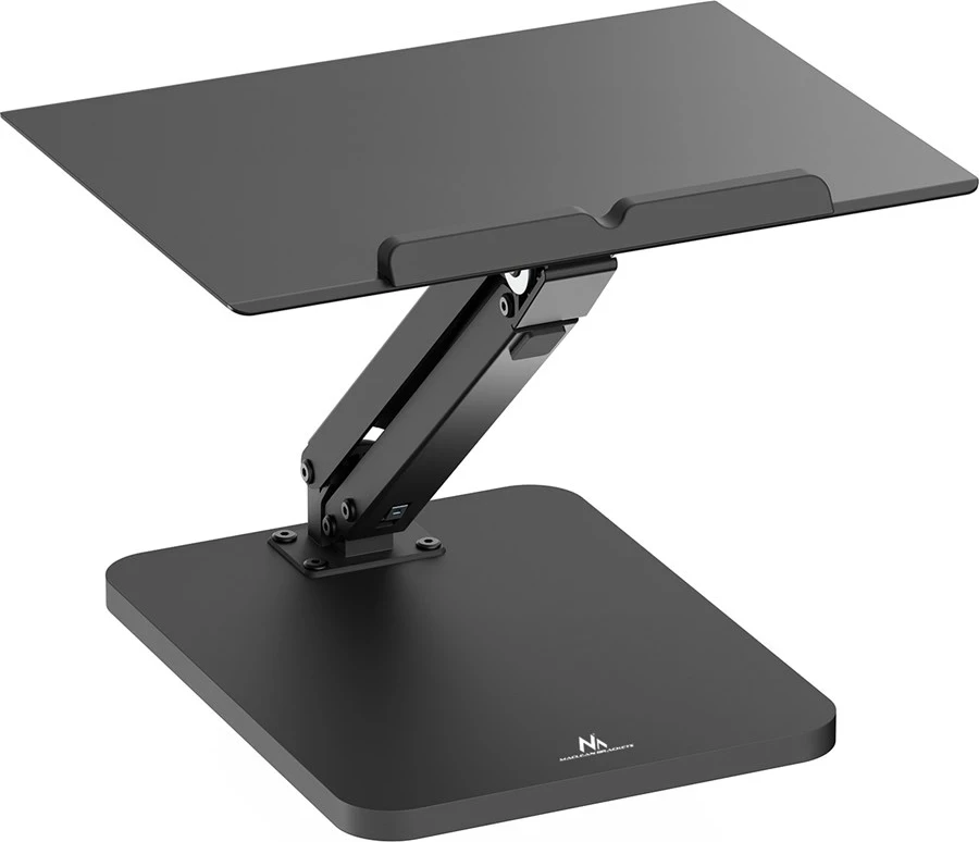 Mizno stojalo za monitor ali prenosnik, Maclean MC-493, črno