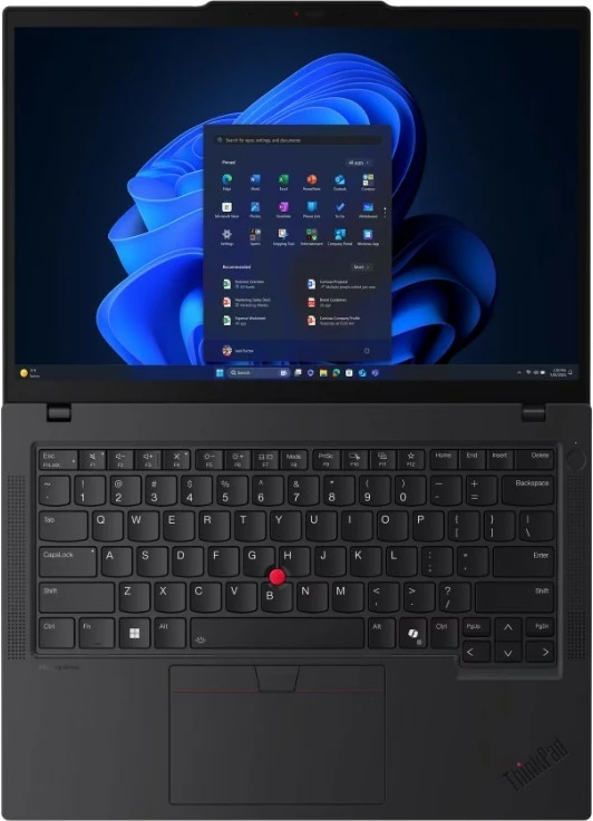 Ultrabook 14" WUXGA, Intel Core Ultra 7 255U, 32 GB RAM pomnilnika, 1 TB SSD, Windows 11 Pro, črn — Lenovo ThinkPad T14 Gen 6