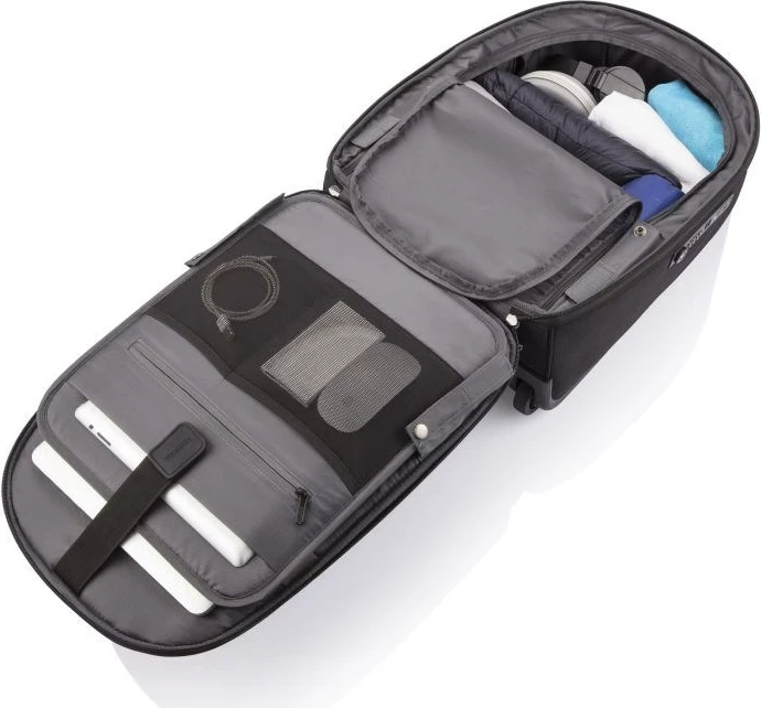 Nahrbtnik z kolesi XD Design Bobby Trolley, 24 L, črn