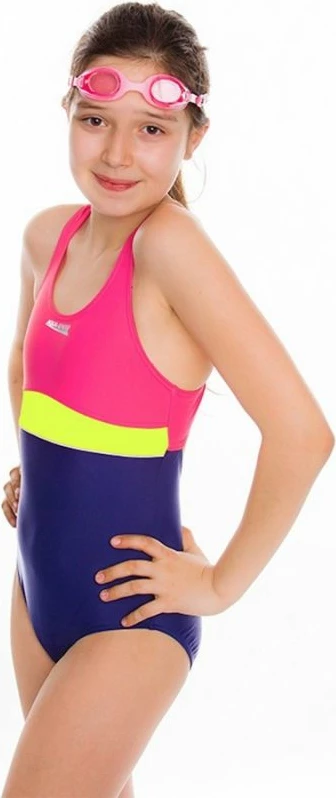 Bikini za dekleta Aqua-Speed, vijolično-roza