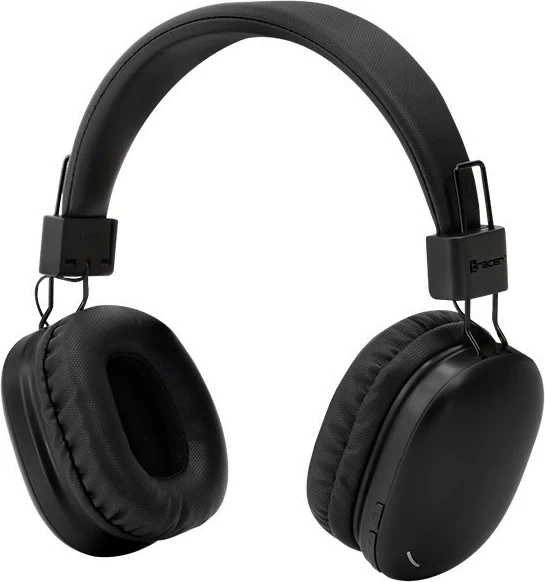 Brezžične slušalke Tracer M1 BT, Bluetooth 5.4, mikrofon, 30 h, USB-C, črne