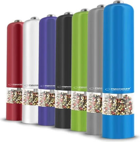 Električni mlinček za začimbe Esperanza EKP001R, rdeč