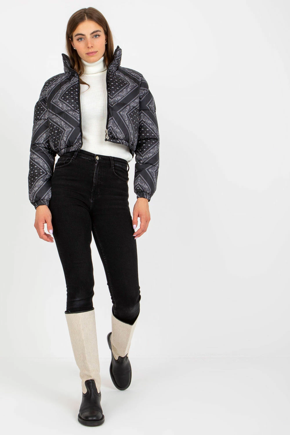 Jakna model 172612 NM, črna