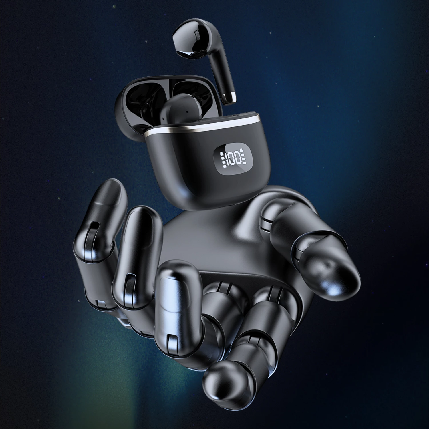 Brezžične slušalke in-ear Dudao U15Pro, Bluetooth 5.3, črne