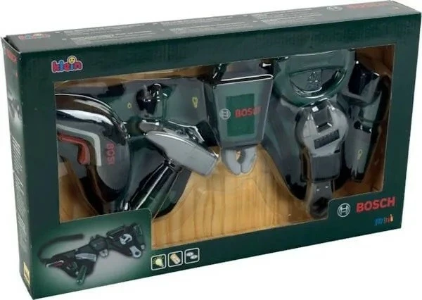 Delovni pas z orodjem Klein Bosch II, za otroke, zelen