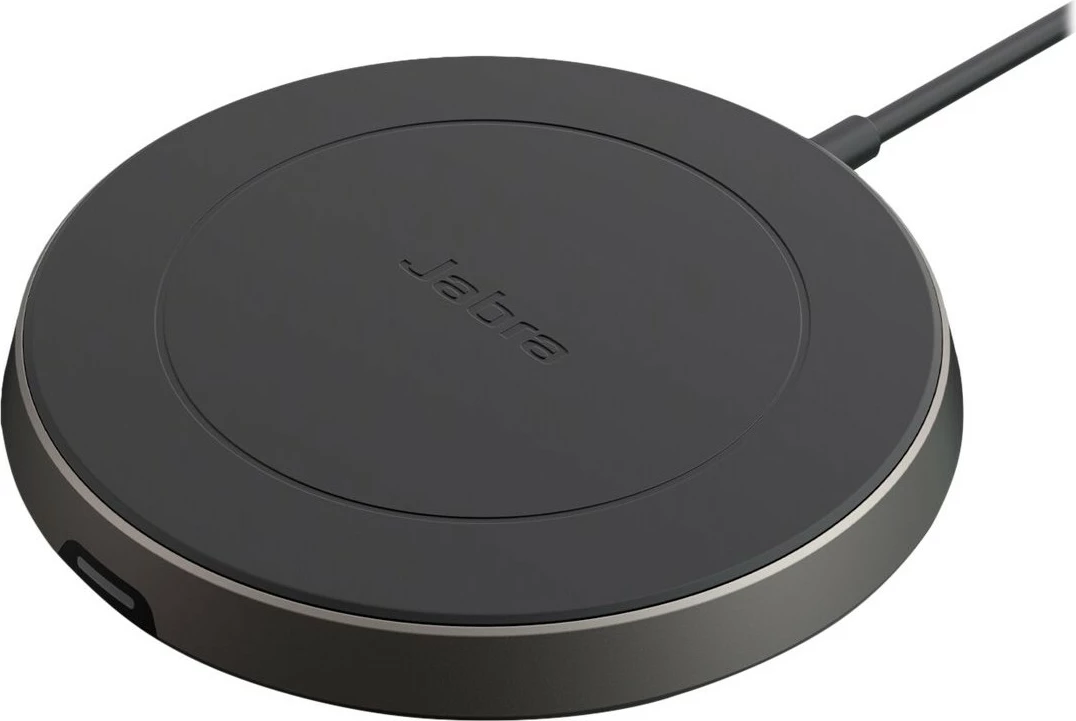 Plošča za brezžično polnjenje Jabra, USB, brezžično polnjenje, črna