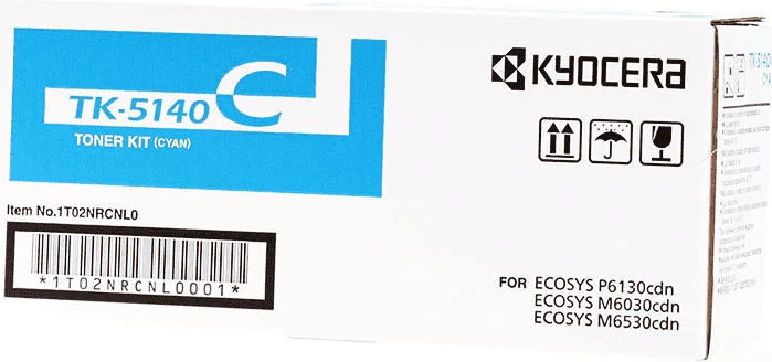 Toner, cian, 5000 strani Kyocera TK-5140C 1T02NRCNL0