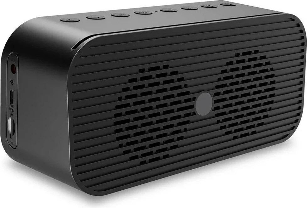 Bluetooth zvočnik z budilko in radio Havit M3, črn