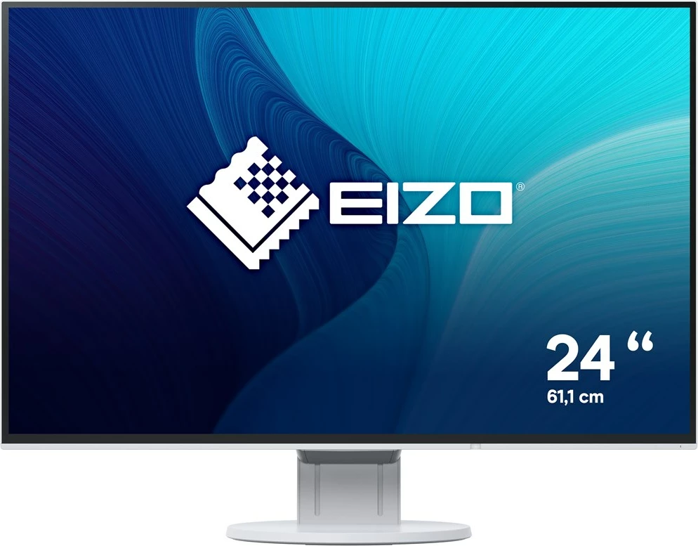 24,1" IPS WUXGA monitor, EIZO FlexScan EV2456-WT, bel