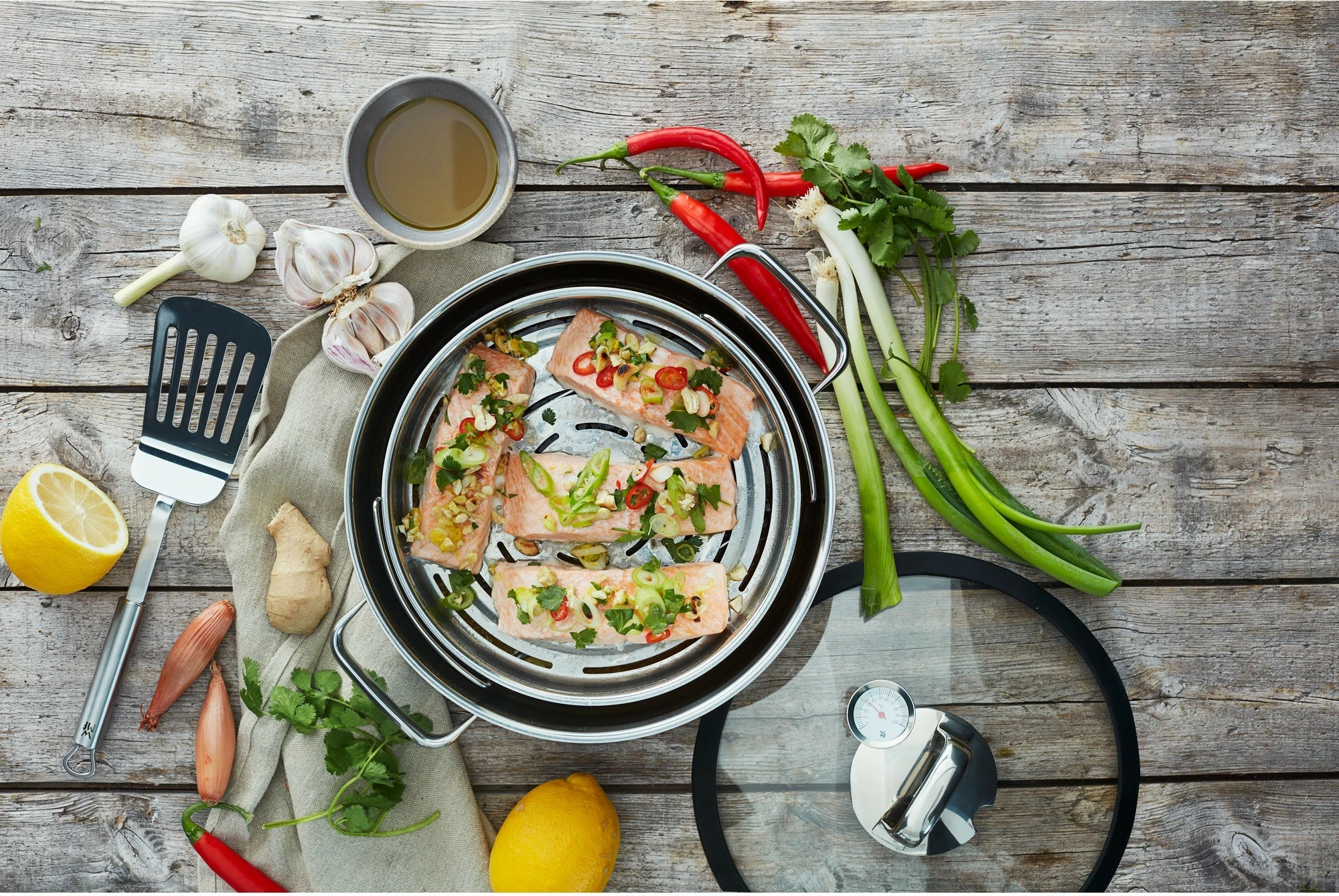 Tenasta WMF Vitalis 1743016040, 5 L, nerjaveče jeklo, keramika, plin, indukcija, steklo