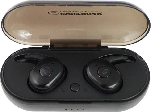 Brezžične Bluetooth slušalke Esperanza EH225K, črne