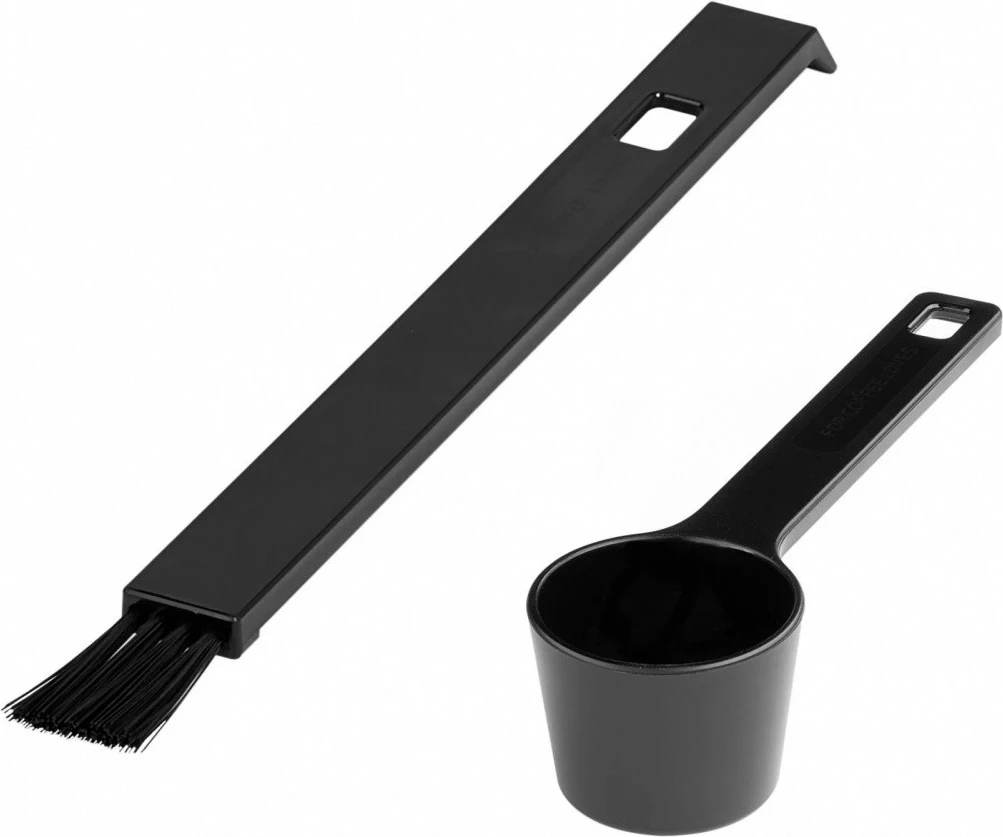 Aparat za espresso, 15 bar, 1725 W, jekleni mlinček 5 stopenj, rezervoar za vodo 1,8 L, zbiralnik za kavo 250 g, mlečni sistem, črn, Amica Elegance CM 7011