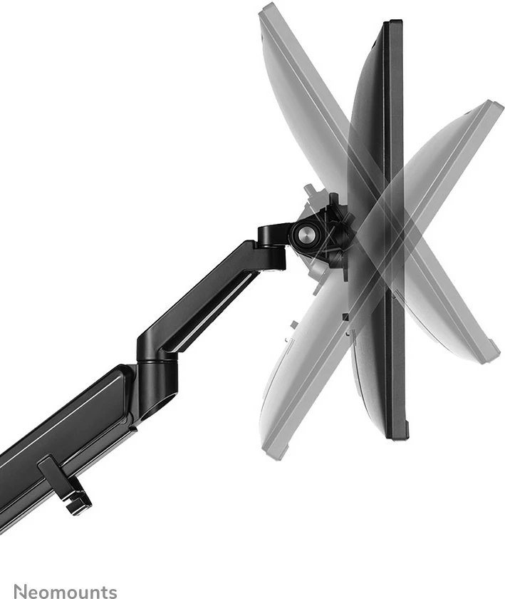 Nosilec za monitor Neomounts, s sponko/čepom, 9 kg, 43,2 cm (17"), 81,3 cm (32"), 100 x 100 mm, črn Nosilec za monitor Neomounts, s sponko/čepom, 9 kg, 43,2 cm (17"), 81,3 cm (32"), 100 x 100 mm, črn