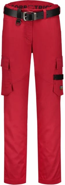 Dolge hlače za ženske Tricorp, rdeče