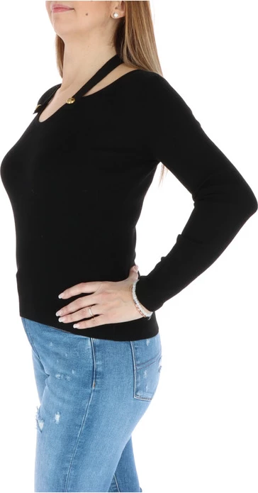 Pletenina za ženske Pinko, 1G155K Y6DY, črn