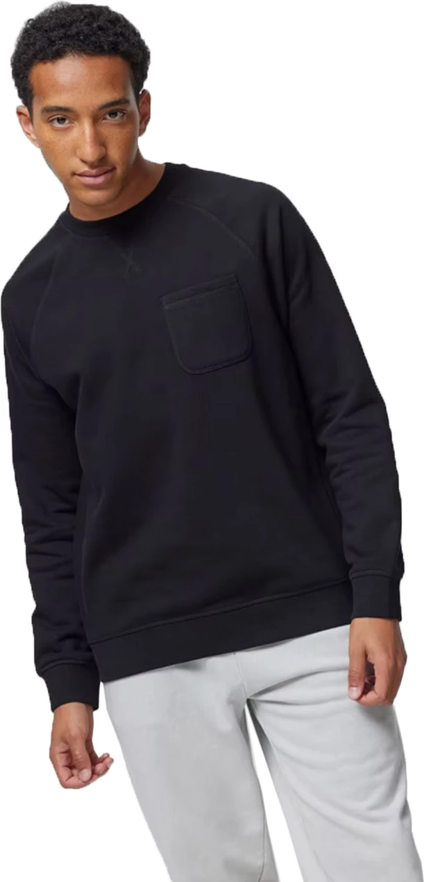 Pulover s kapuco, moški Outhorn M680, črn