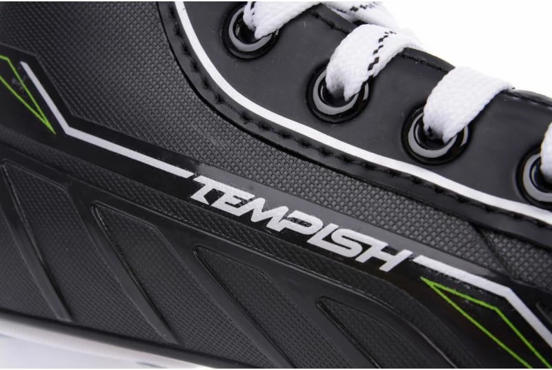 Ravenljive tekaške drsalke za otroke Tempish, črne
