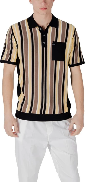 Polo majica za moške Gianni Lupo, črna