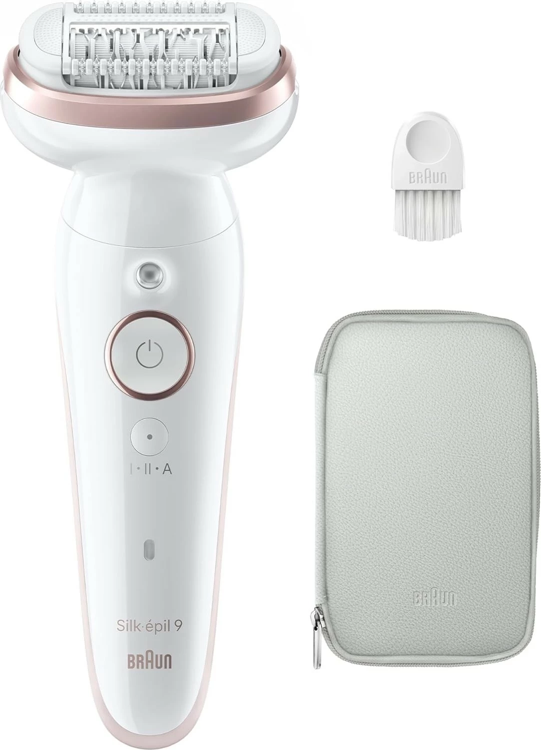 Epilator Braun Silk-épil 9-000, bel-roza