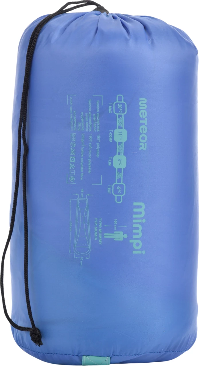Spalna vreča za otroke Meteor, blue-mint