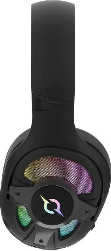 Brezžične in žične igralne slušalke AQIRYS ARA, črne