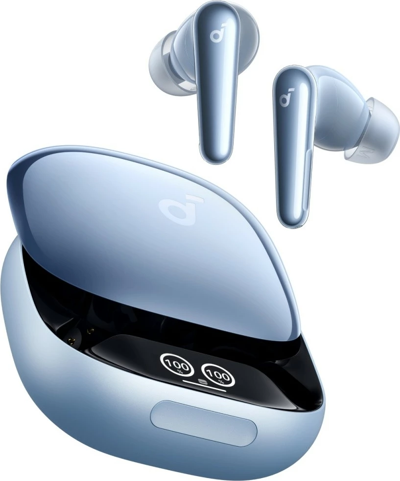 Brezžične slušalke Soundcore Liberty 4 PRO, Bluetooth, sijajno modra