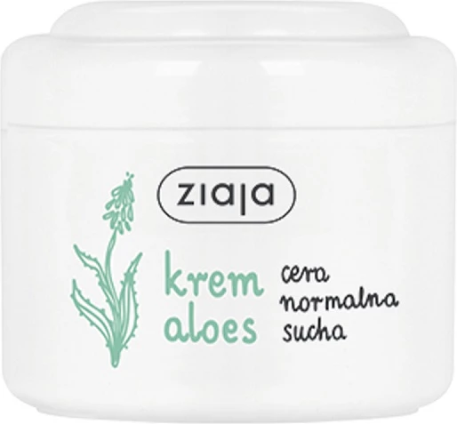 Vlažilna krema za obraz z alojo, Ziaja, za ženske, 100 ml